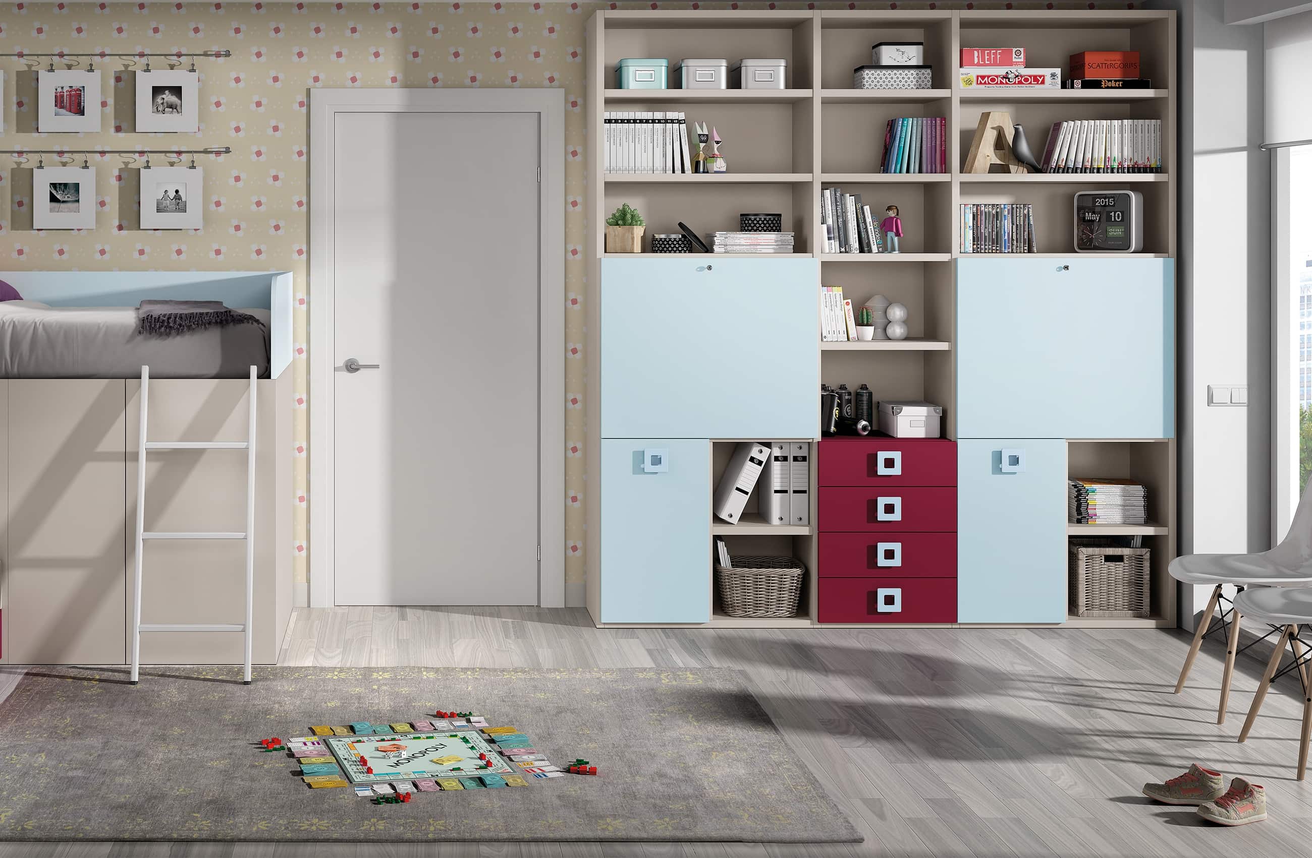 ESCRITORIOS Y ESTANTERIAS